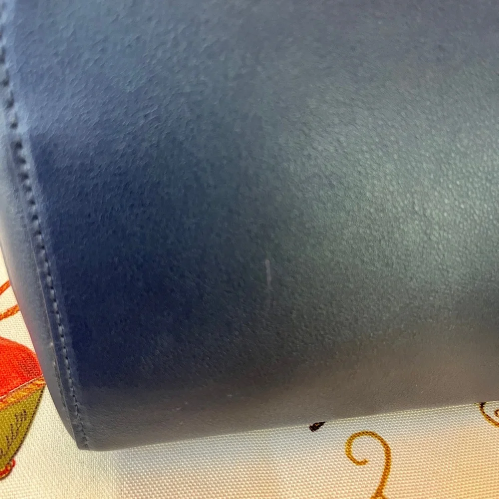 Salvatore Ferragamo Parfums Midnight Blue Cosmetic Pouch or Clutch (NWOT Gift)